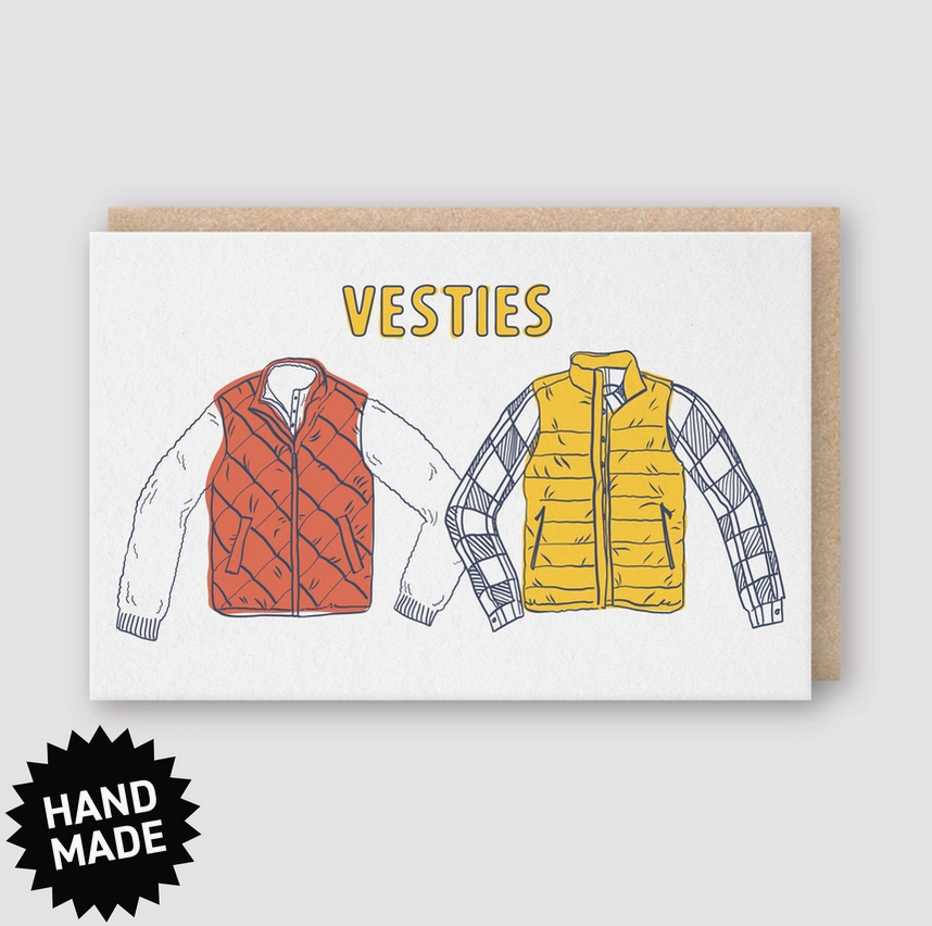 Vesties Besties Card