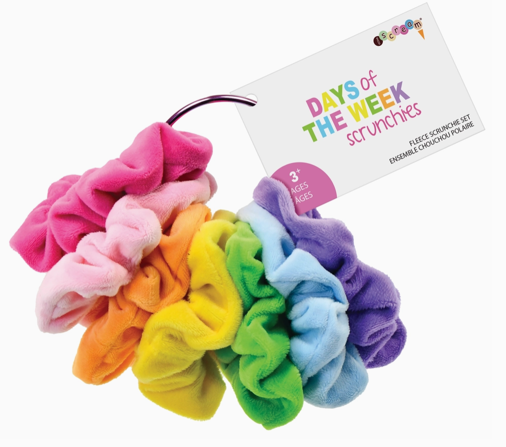 Days Of The Week Scrunchie Set