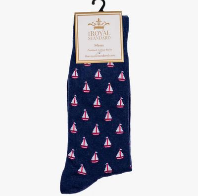 Men&#39;s Sailboat Socks