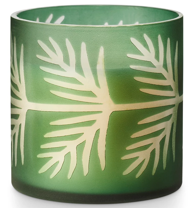 Sugar Pine Pine Glass Candle