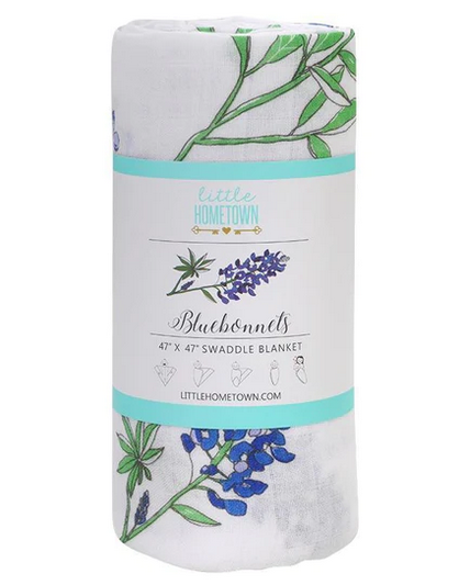 Bluebonnets Swaddle