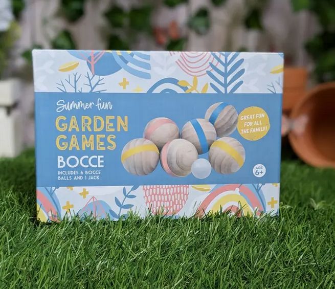 Wooden Bocce Set - Summer Fun Games