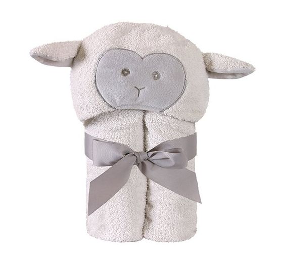 Hooded Towel - Lamb