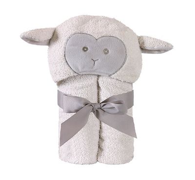 Hooded Towel - Lamb