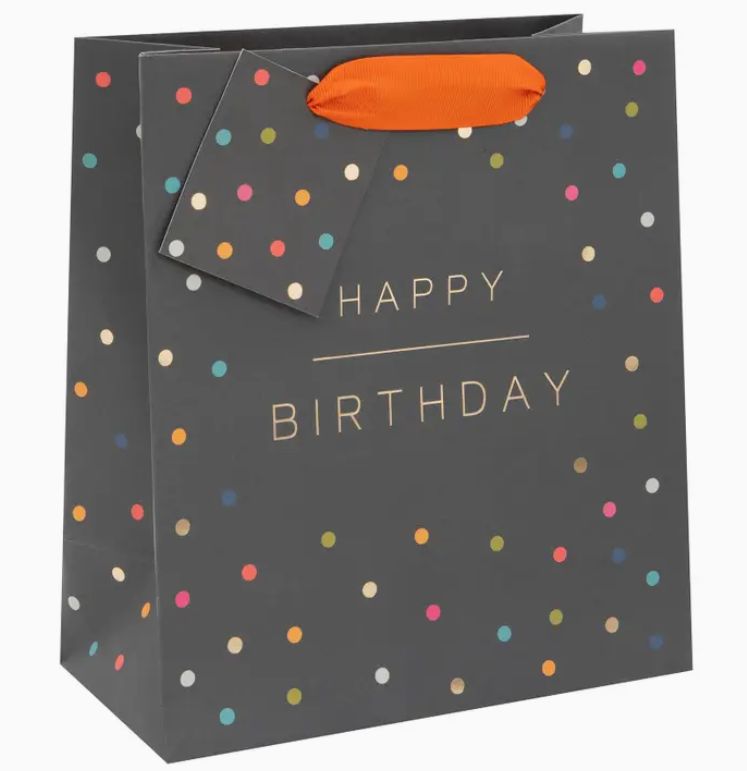 Bag Medium Tom. Happy Birthday Spots