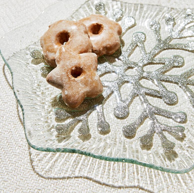 Snowflake Dessert Plates