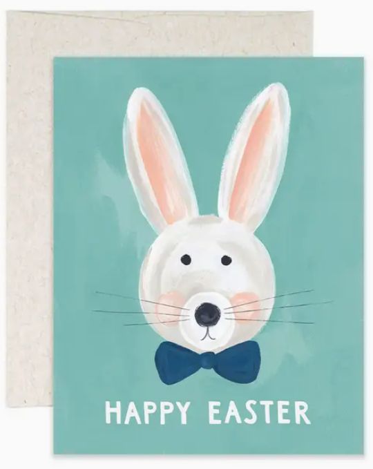 Easter Bunny Holiday Greeting Card