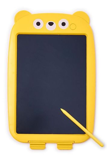 Bear Sketch Board with Stylus Pen - Yellow