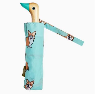Corgi Mint Umbrella