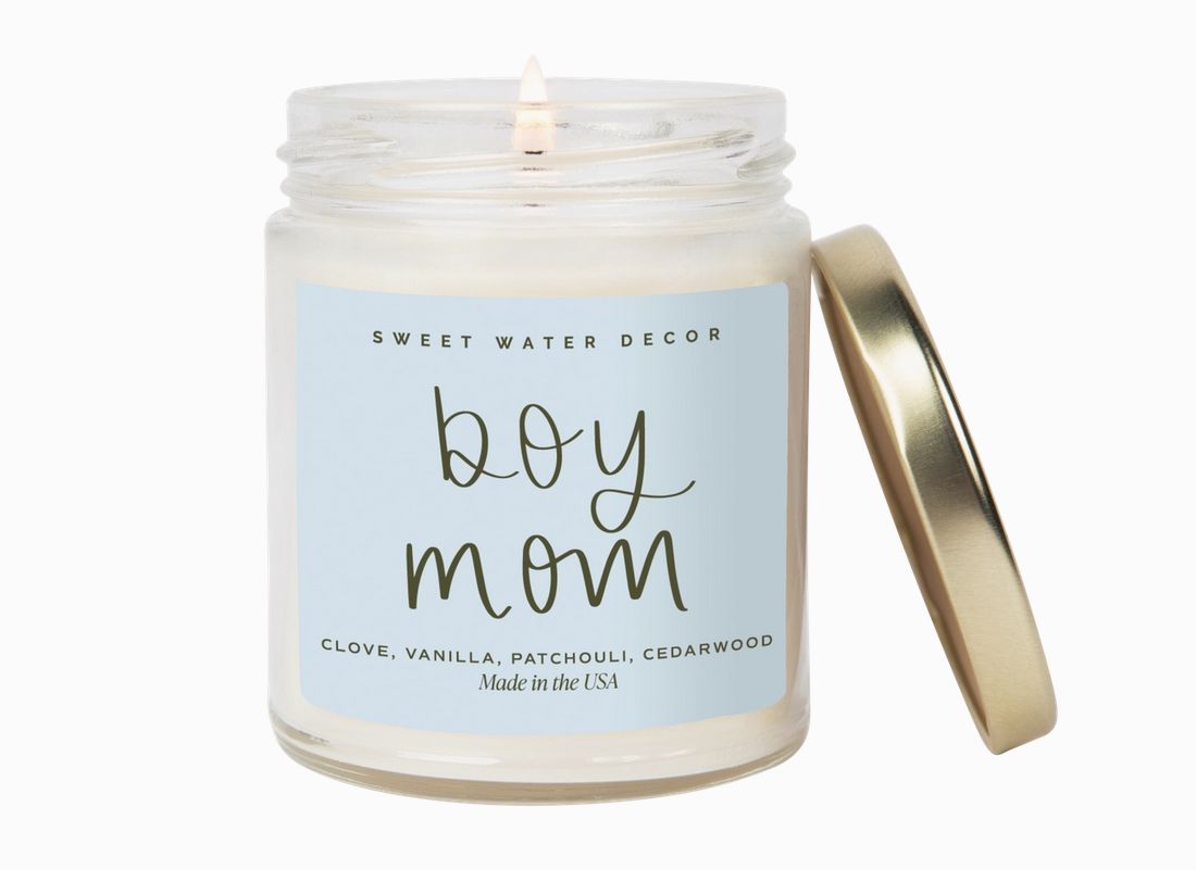 Boy Mom 9 oz Soy Candle