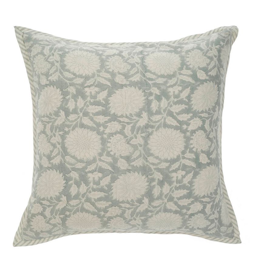 Maeve Block Print Pillow Mist