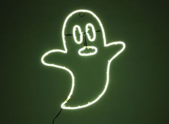 Ghost Neon Light - White