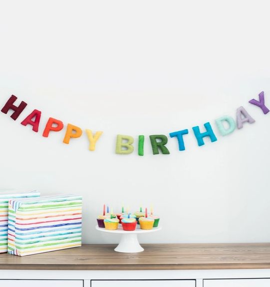 Happy Birthday Garland / Party Decoration