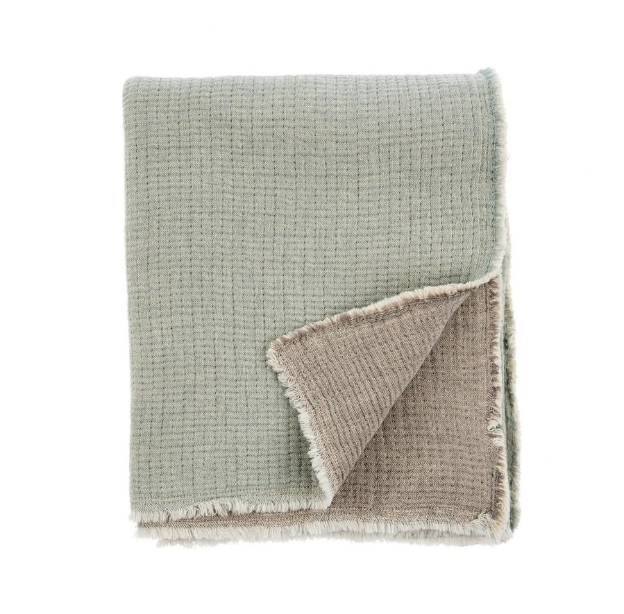 Madeira Double Sided Throw Sky/Grey