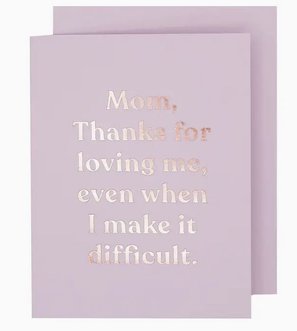 Loving Mom Card
