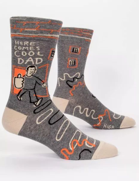 Here Comes Cool Dad Crew Socks