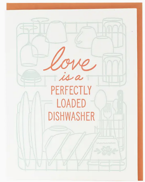 Dishwasher Love Card