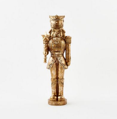 Large Gold Nutcracker - 23&quot;