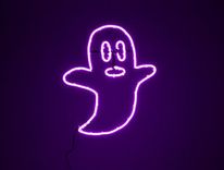 Ghost Neon Light - Purple