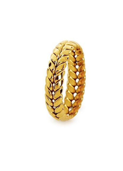 Braid Emboss Ring- Small Briad