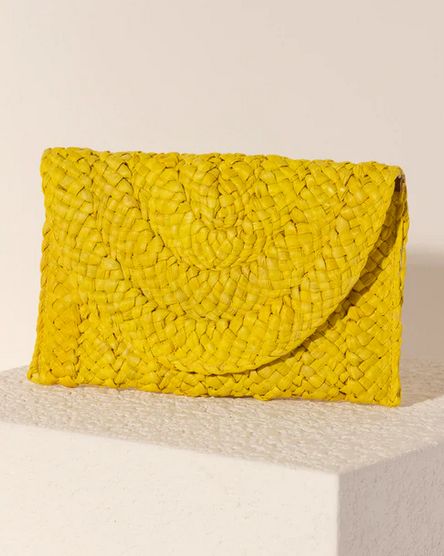 Simonetta Clutch - Yellow