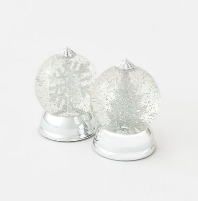Snowflake Revolving Waterglobe