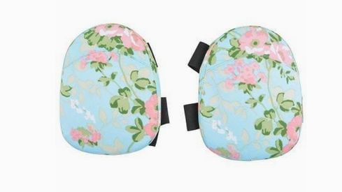 Rose Print Knee Pads