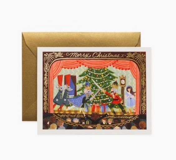Nutcracker Christmas Card