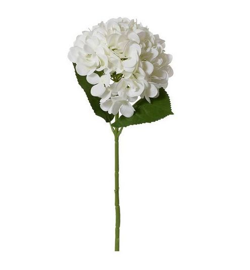 18.5&quot; Hydrangea Stem- White