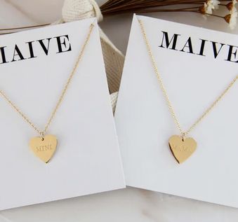 Mama and Mini Necklace Set
