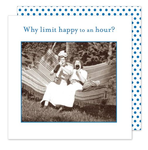 Happy Hour Beverage Napkin