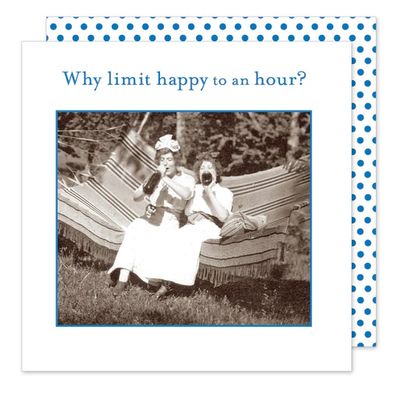 Happy Hour Beverage Napkin