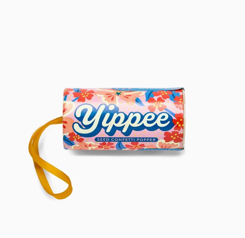 Seed Confetti Popper -Yippee