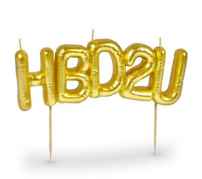 Party Candles - HBD2U