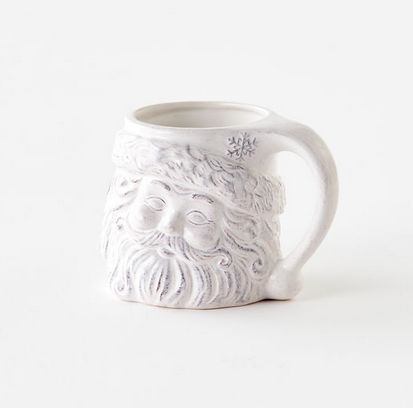 Santa Mug, Ceramic, 3.75&quot;