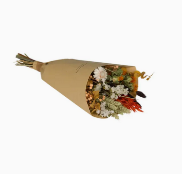 Dried Flowers - Field Bouquet - Dark Amber - Small