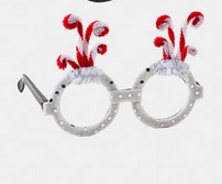 Christmas Glasses - Cane Candy
