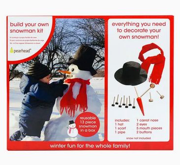 Build Your Own Snowman Christmas &amp; Holiday