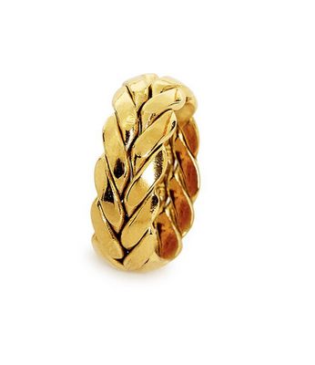 Braid Emboss Ring- Large Braid