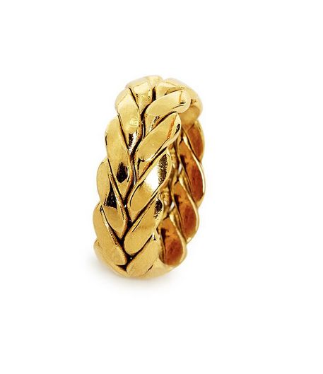 Braid Emboss Ring- Large Braid