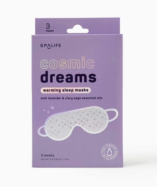 Cosmic Dreams Warming Sleep Masks, Spa Eye Mask