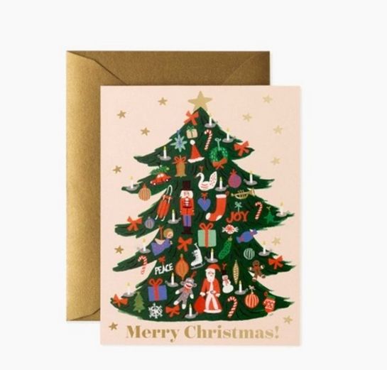 Trimmed Tree Card