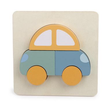 My First Vehicles Wooden Puzzle - Car