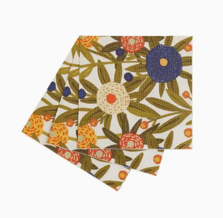Harvest Sunshine Paper Cocktail Napkins