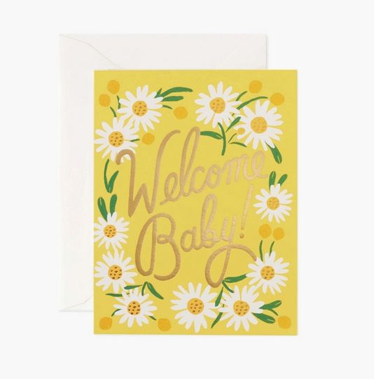 Daisy Baby Card