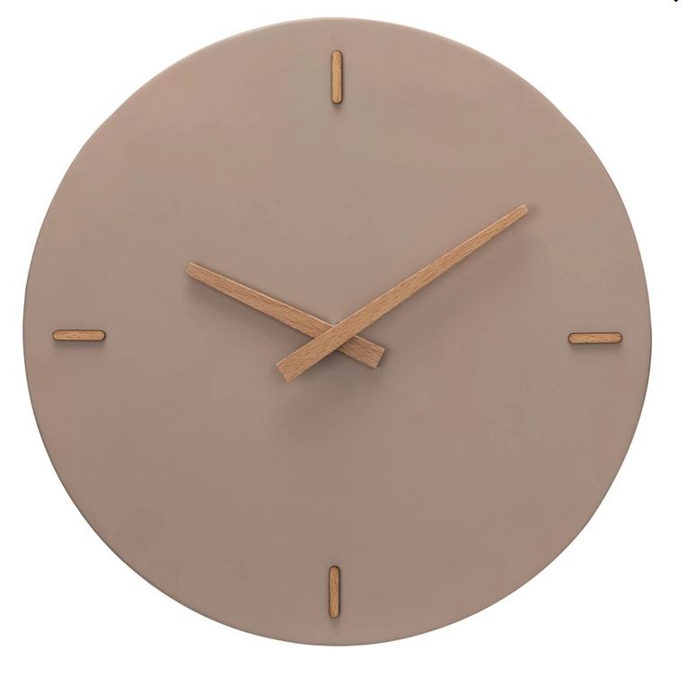 Stoneware Wall Clock