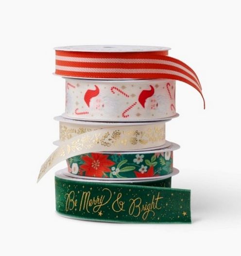 Be Merry &amp; Bright Ribbon Set
