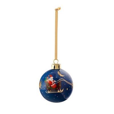Christmas Delivery Porcelain Ornament