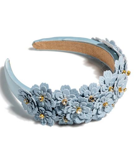 Flower Embellished Headband
