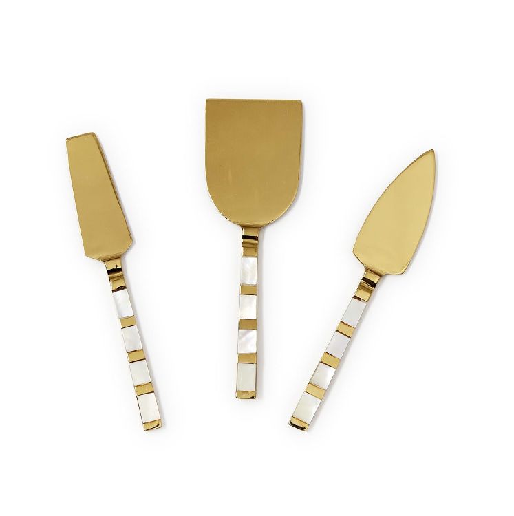 Mother of Pearl Cheese Knives Set